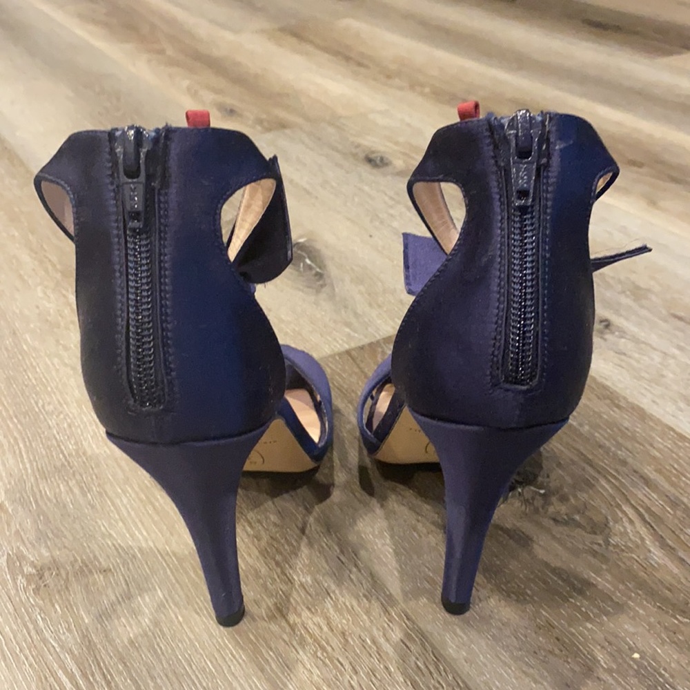 SJP Buckingham Navy blue heels - Picture 4 of 7